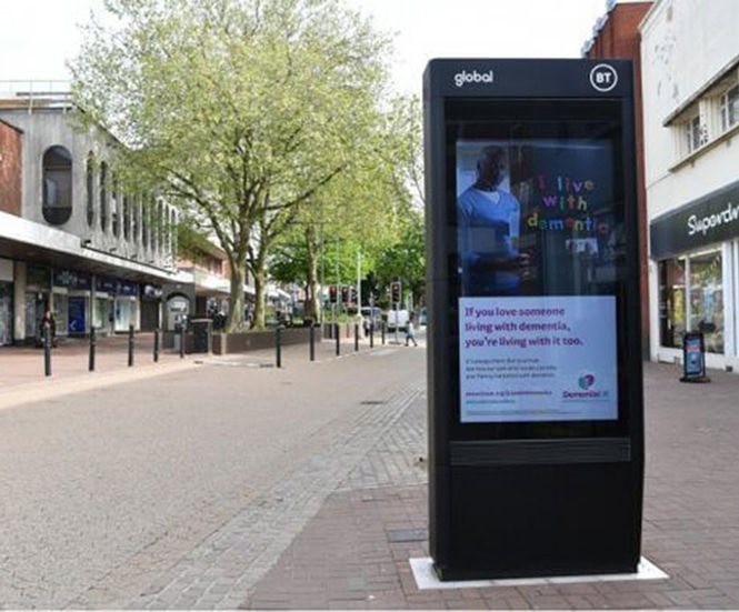 StreetHub 2.0 smart digital totems - Birmingham