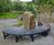 Wave - recycled plastic modular curved bench 1