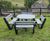 Easy-Fit recycled plastic octagonal picnic table and bench set 2
