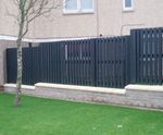 Closed Board Recycled Plastic Fencing