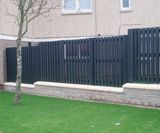 Closed Board Recycled Plastic Fencing - on this page