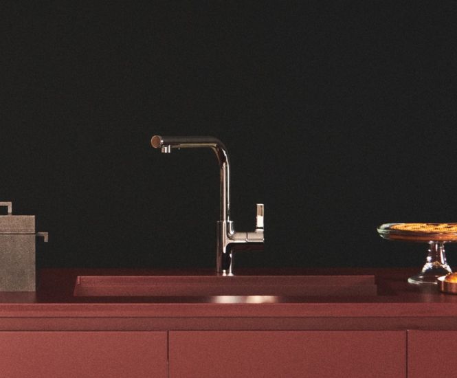  Gusto contemporary mixer taps for kitchens