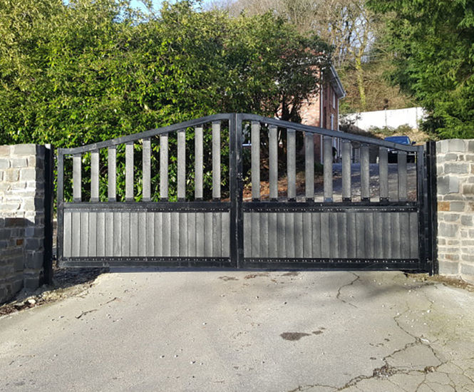 Recycled Plastic Entrance Gates
