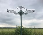 Heritage milepost restorations