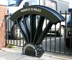 Bespoke metal trail markers