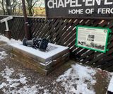 Railway Disaster - Interpretive Display - on this page