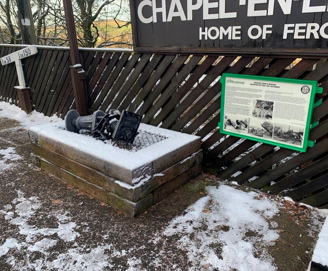 Railway Disaster - Interpretive Display
