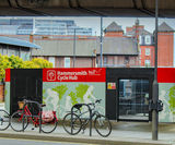 New cycle parking hub with Sold Secure Streetpods - Hammersmith - on this page
