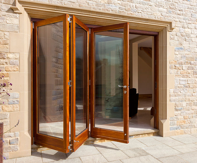 Tommafold 60 top hung bi-folding sliding door system