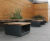 Hollo Seating Blocks & Tables - recycled steel and timber seats 5