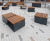 Hollo Seating Blocks & Tables - recycled steel and timber seats 3