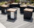 Hollo Seating Blocks & Tables - recycled steel and timber seats 2