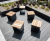 Hollo Seating Blocks & Tables - recycled steel and timber seats 1
