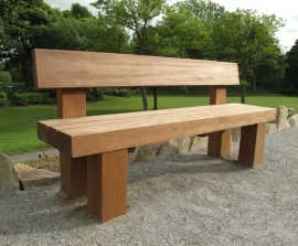 Cheshunt timber seat & bench