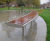 Zenith Horizon - timber and steel curved modular outdoor seats 2