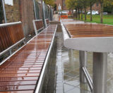 Zenith Horizon - recycled steel and timber picnic bench and table - on this page