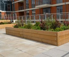Grenadier - raised timber planters