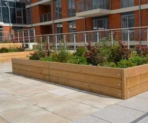 Grenadier - raised timber planters