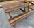 Iroko hardwood picnic tables for Millers pub, Kings Cross, London 1