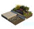 Apex - low maintenance 225mm aluminium planter edge 0