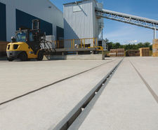 SUDS water management system, Mansfield Brick facility