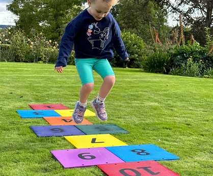 Harmony Hop - accessible musical hopscotch