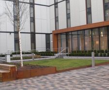 Hard & soft landscaping services for Marischal Square Aberdeen