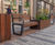 Outdoor furniture, canopy and solar bench for courtyard - Kliwice 3