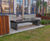 Outdoor furniture, canopy and solar bench for courtyard - Kliwice 1