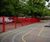 Bow top fencing matches primary school colour in Kent 10