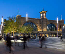 Channel drainage helps redevelopment of King's Cross