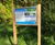 Aberdeen 71001B/C post-mounted oak information sign 1