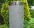 Bead-blasted 304 or 316 stainless steel bollard with semi-dome top 0
