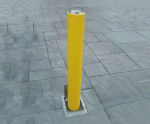 Warrior - steel high-visibility telescopic driveway bollard
