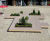 Harris Isola - outdoor timber and steel bench for public spaces 1