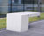 Ambra - granite or marblestone outdoor benches for public spaces 2