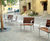 Riva - contemporary outdoor timber and aluminium seat with armrests 3