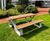 Outdoor picnic tables - Café 28, University of Southampton 3