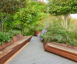 Angular planter walls for podiums and terraces - on this page