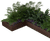 Planterline - straight structural steel planter walls 6