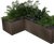 Planterline - straight structural steel planter walls 10