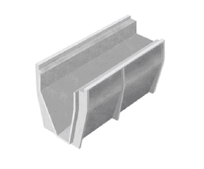 Althon CH 600 high-capacity GRC drainage channel 412 l/m