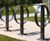 Cafe - contemporary steel or stainless steel cycle stand for 2 bikes 0