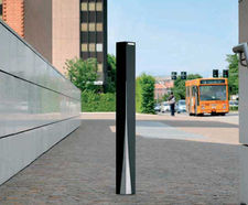 Explosion - contemporary steel bollard