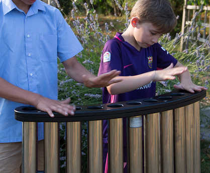 Handpipes Musical Instrument for Outdoor Playgrounds