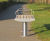 Horizon - timber and steel contemporary outdoor bench for parks 3