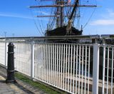 Fencing and railings, Discovery Museum, Dundee - on this page