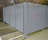 Bin stores and fencing for warehousing at Torc:MK - on this page