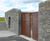 Double gates - Castle Golf Course clubhouse, St Andrews 0