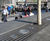 Stainless steel gratings at Kings Cross Station, London 10